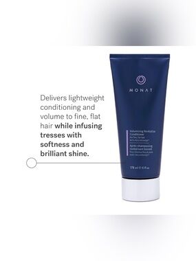 MONAT Volumizing Revitalize Conditioner 6 oz | Fine Flat Hair | NEW and Sealed